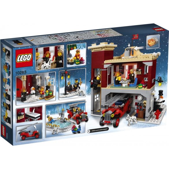 LEGO 10263 Creator Expert Téli tűzoltó állomás