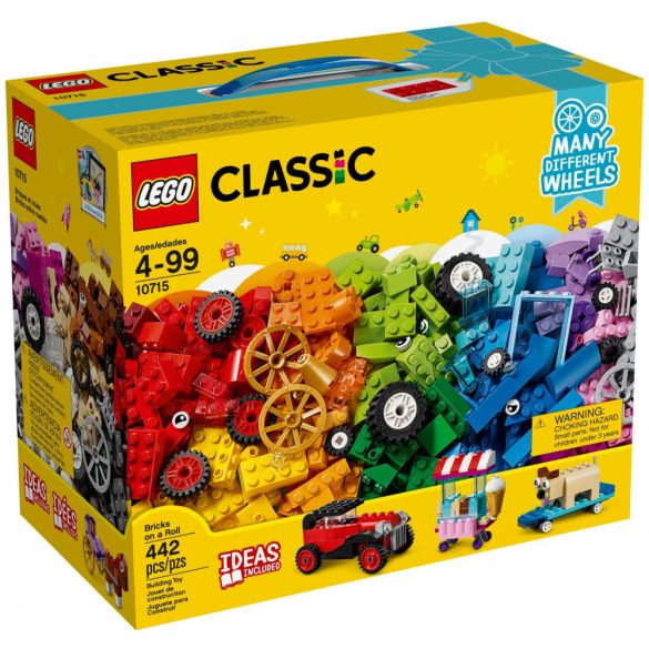 LEGO 10715 Classic Kockák és kerekek