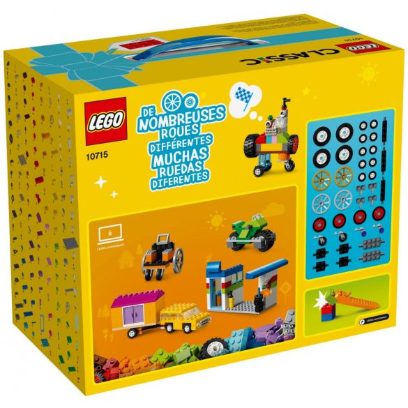 LEGO 10715 Classic Kockák és kerekek