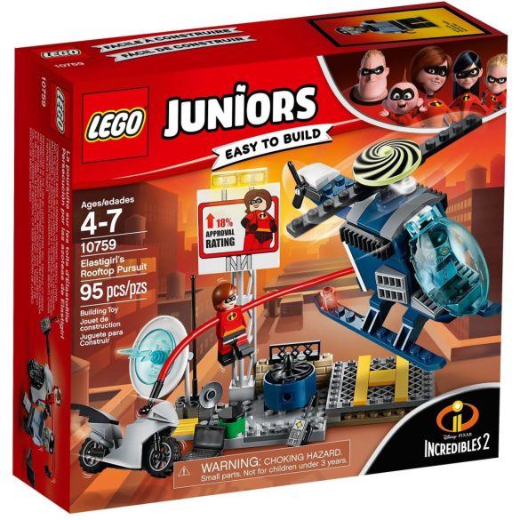 LEGO 10759 Juniors Elastigirl's Rooftop Pursuit