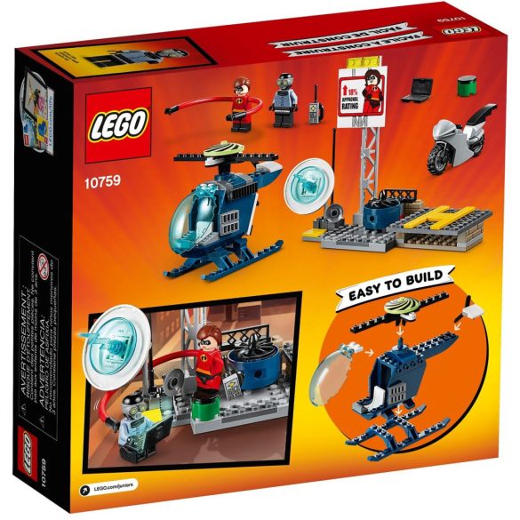 LEGO 10759 Juniors Elastigirl's Rooftop Pursuit
