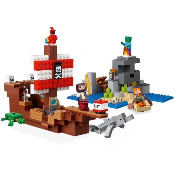 LEGO 21152 Minecraft A kalózhajós kaland