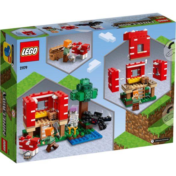 LEGO 21179 Minecraft A gombaház