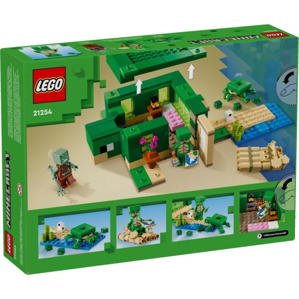 LEGO 21254 Minecraft The Turtle Beach House