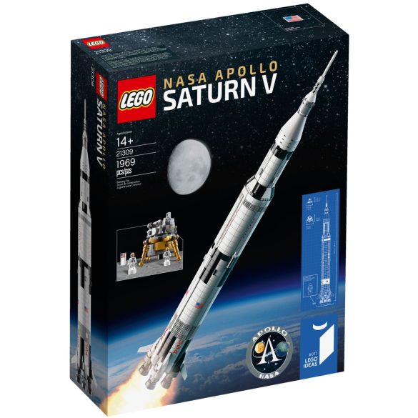LEGO 21309 Ideas NASA Apollo Saturn V - DAMAGED BOX! 