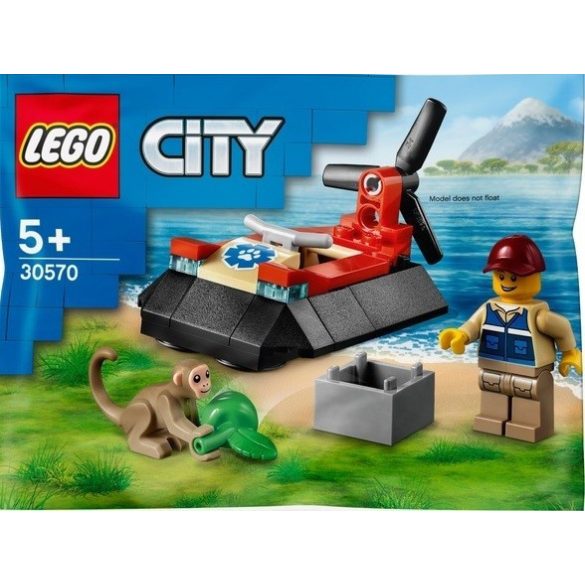 LEGO 30570 City Wildlife Rescue Hovercraft