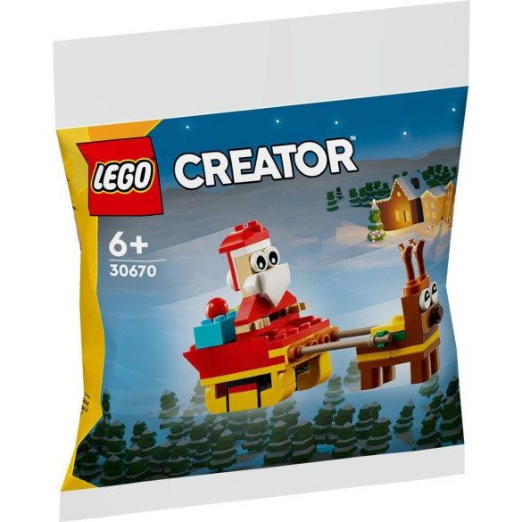 LEGO 30670 Creator Szánkózás a Mikulással