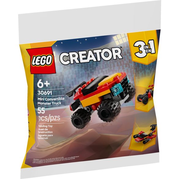LEGO 30691 Creator  3-in-1 Átalakítható mini Monster Truck