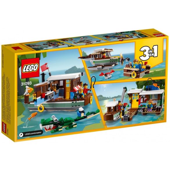 LEGO 31093 Creator Folyóparti lakóhajó