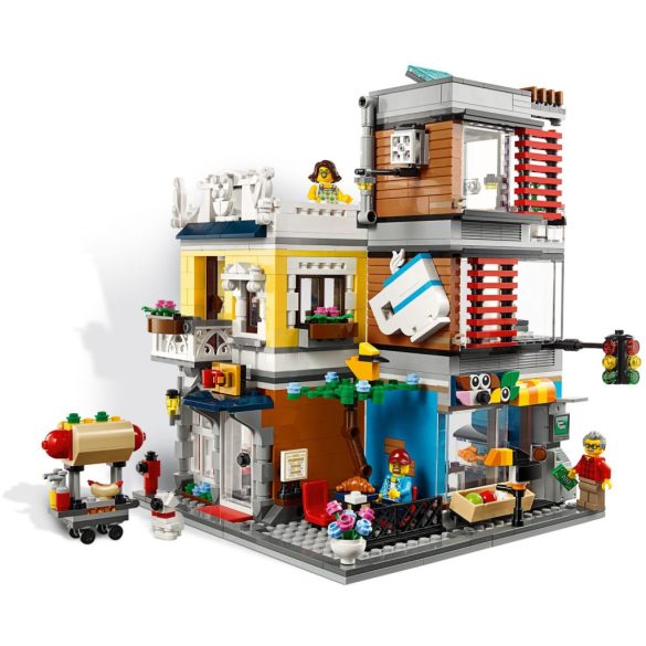 LEGO 31097-dn Creator Városi kisállat kereskedés és kávézó DOBOZ NÉLKÜL!