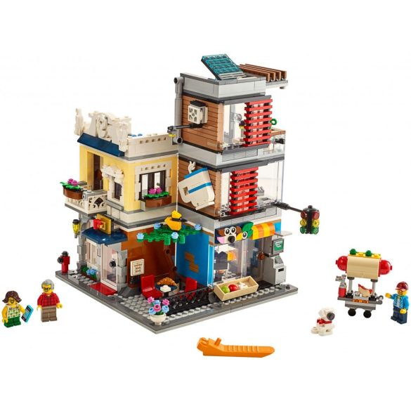 LEGO 31097 Creator Városi kisállat kereskedés és kávézó
