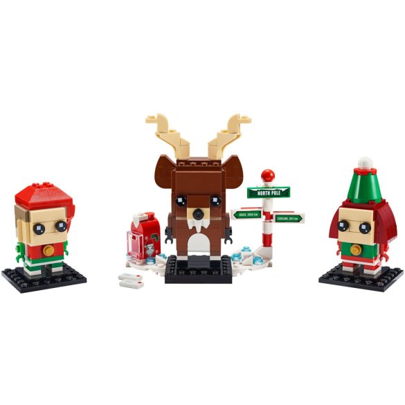 LEGO 40353 BrickHeadz Rénszarvas Manó és Manólány
