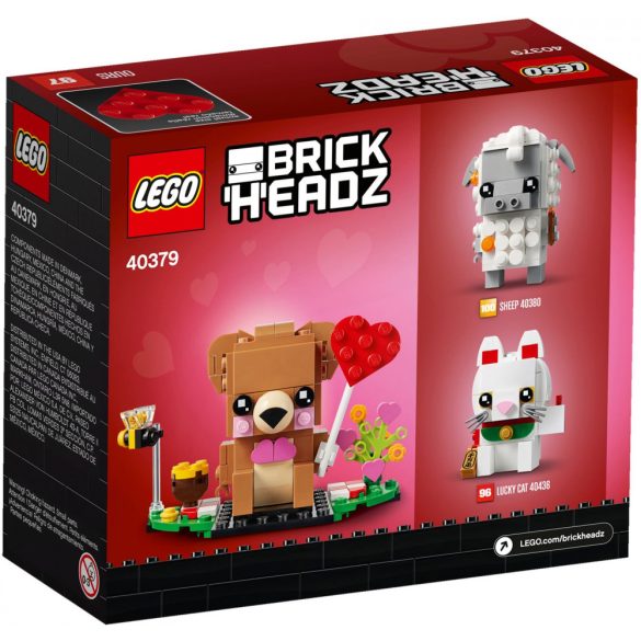 LEGO 40379 BrickHeadz Valentine's Bear