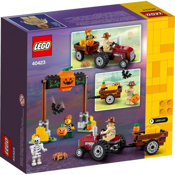 LEGO 40423 Seasonal Halloweeni szénásszekér