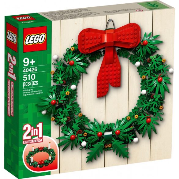 Lego 40426 Seasonal Christmas Wreath 2-in-1