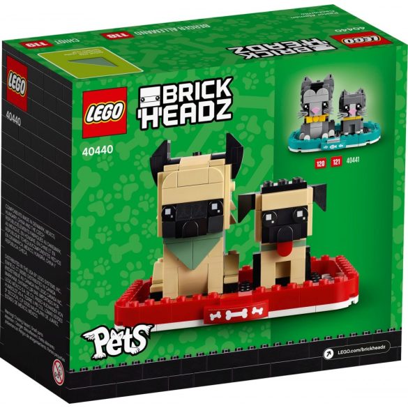 LEGO 40440 BrickHeadz Német juhász