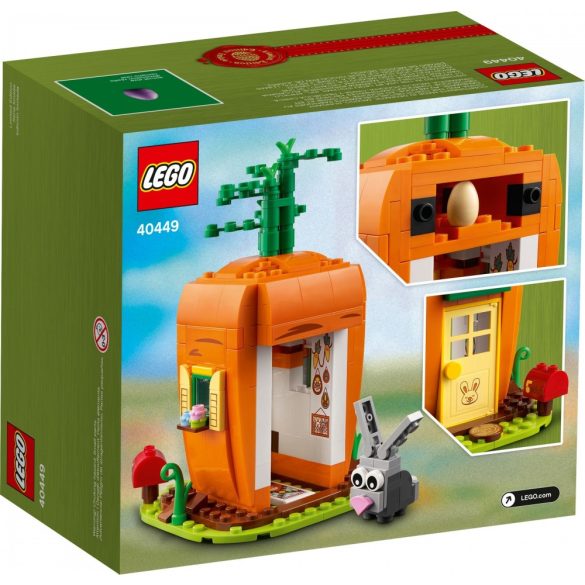 LEGO 40449 Seasonal Húsvéti Nyuszi sárgarépa háza