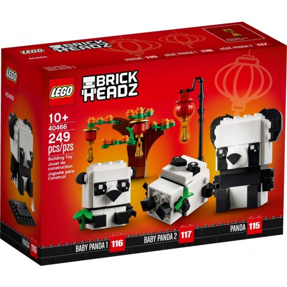 LEGO 40466 BrickHeadz Kínai újévi pandák