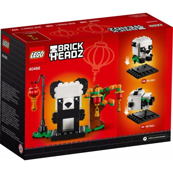 LEGO 40466 BrickHeadz Chinese New Year Pandas