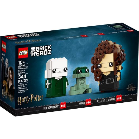 LEGO 40496 BrickHeadz Voldemort, Nagini és Bellatrix