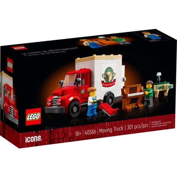 LEGO 40586 Icons Költöztető teherautó