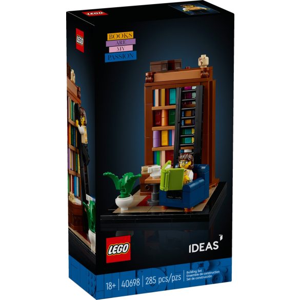 LEGO 40698 Ideas Az olvasás a szenvedélyem
