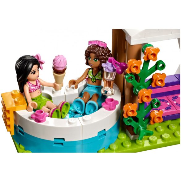 lego friends heartlake summer pool