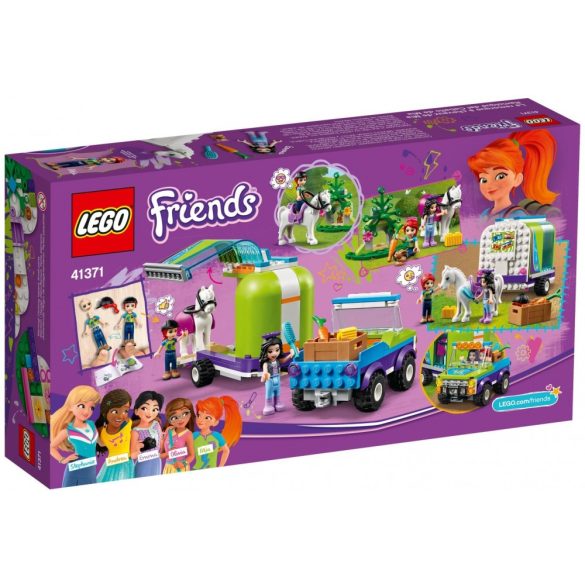LEGO 41371 Friends Mia lószállító utánfutója