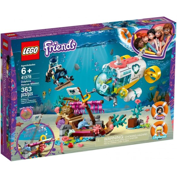 LEGO 41378 Friends Delfin mentő akció