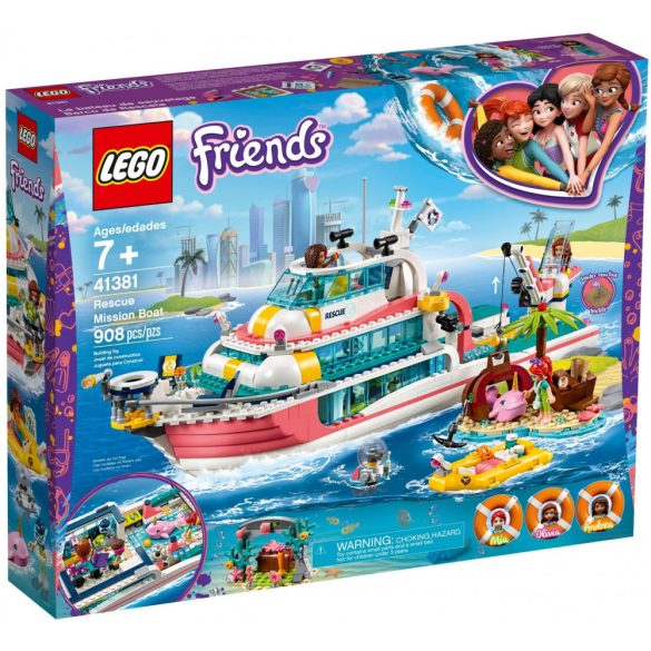LEGO 41381 Friends Rescue Mission Boat