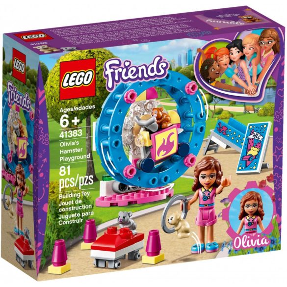 LEGO 41383 Friends Olivia hörcsögjátszótere