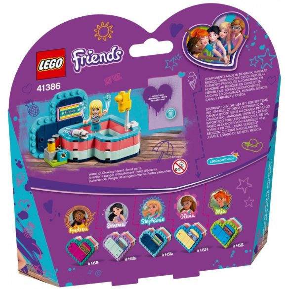 Lego 41386 Friends Stephanie's Summer Heart Box
