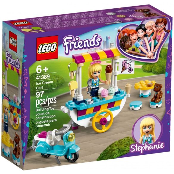 LEGO 41389 Friends Fagyis tricikli
