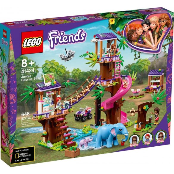 LEGO 41424 Friends Dzsungel mentőközpont
