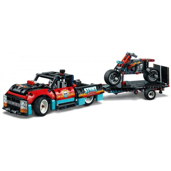 LEGO 42106 Technic Kaszkadőr Teherautó és Motor