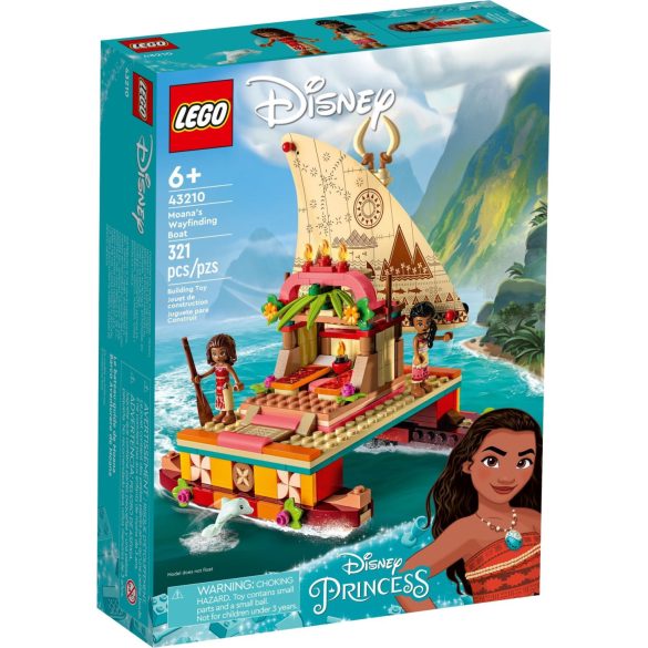 LEGO 43210 Disney Moana's Wayfinding Boat