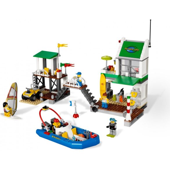 LEGO 4644 City Kishajó kikötő