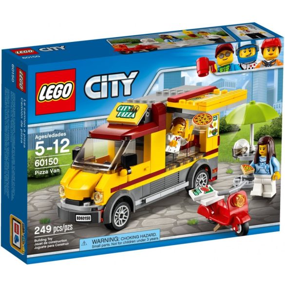 LEGO 60150 City Pizzás furgon