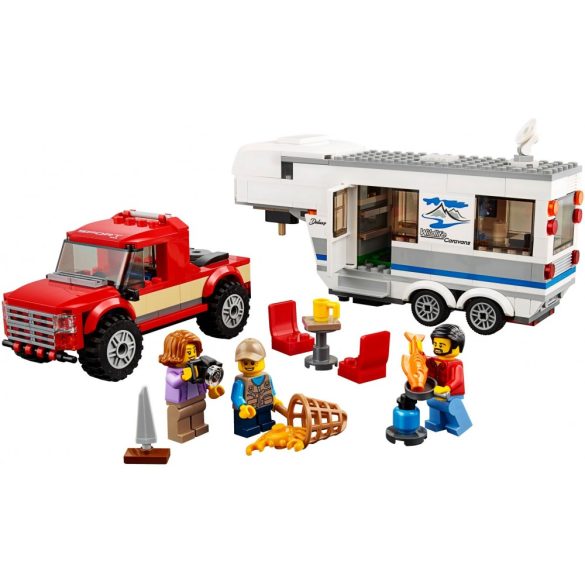 LEGO 60182 City Furgon és lakókocsi