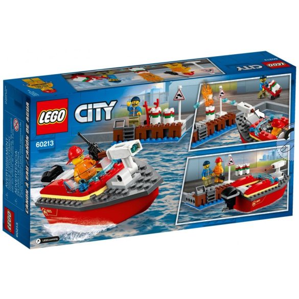 Lego 60213 City Tűz a dokknál