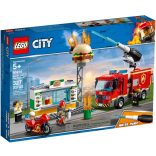 LEGO 60214 City Tűzoltás a hamburgeresnél