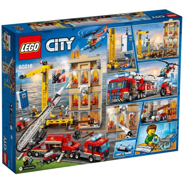 LEGO 60216 City Belvárosi tűzoltóság