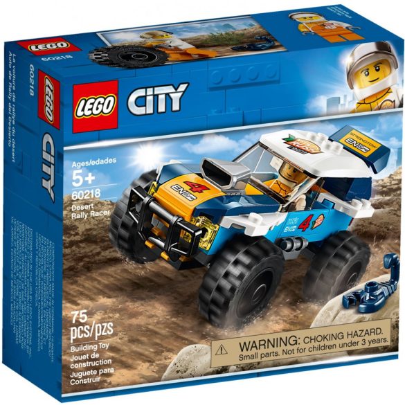 LEGO 60218 City Sivatagi rali versenyautó