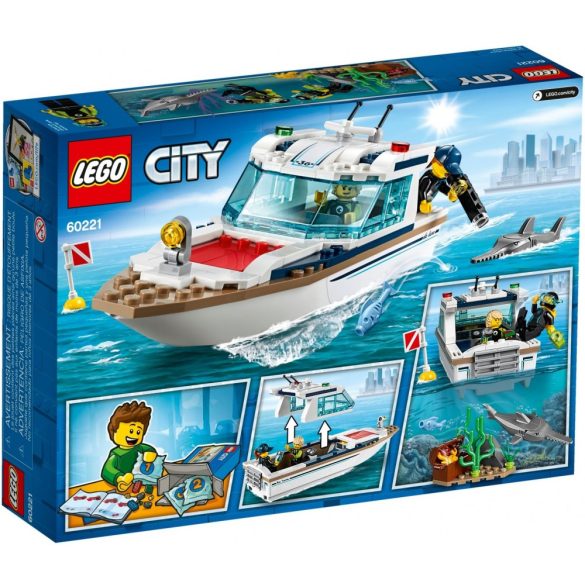 LEGO 60221 City Búvárjacht