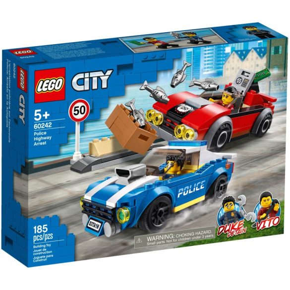 LEGO 60242 City Rendőrségi letartóztatás az országúton