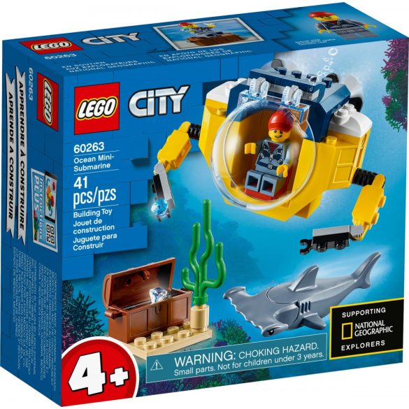 LEGO 60263 City Óceáni kutató tengeralattjáró