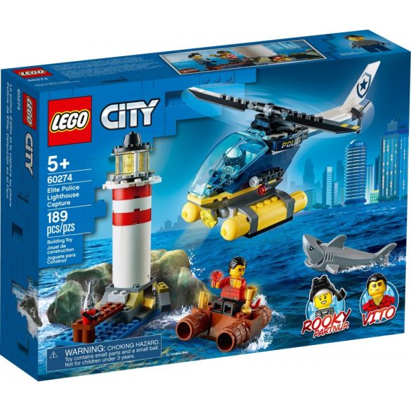 LEGO 60274 City Elit rendőrség elfogása a világítótoronynál