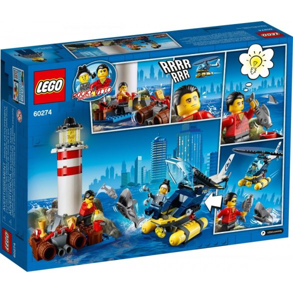 LEGO 60274 City Elit rendőrség elfogása a világítótoronynál