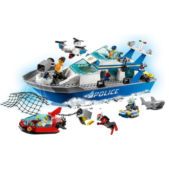 LEGO 60277 City Rendőrségi járőrcsónak