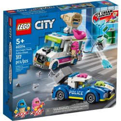 LEGO 60314 City Fagylaltos kocsi rendőrségi üldözés